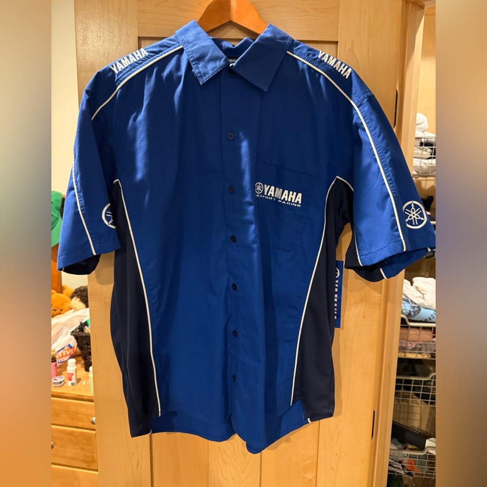 Authentic Yamaha Factory Racing Mechanics shirt
